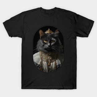 Her Majesty Kitty Queen T-Shirt